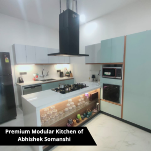 Premium Modular Kitchen of Abhishek Somanshi